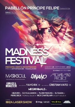 «Madness Festival» Música Electrónica