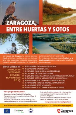 Zaragoza, entre Huertas y Sotos