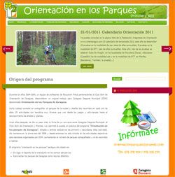 Orientación en los Parques