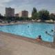 Calles para practicar la natación en las piscinas de verano