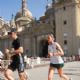 Retransmisión de la Media Maratón en pantalla gigante y online