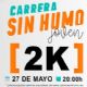 Este sábado se disputará la Carrera Sin Humo Joven