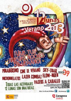 Deporte y ocio nocturno para j�venes: �12 Lunas Verano 2013�