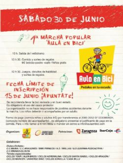 I Marcha Popular «Aula en bici»