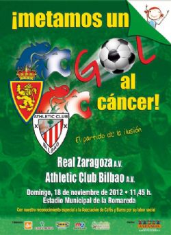 Partido benéfico ASPANOA: Real Zaragoza - Athetic Club Bilbao (Veteranos)