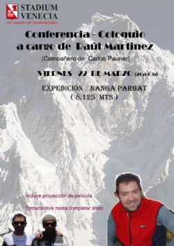 Charla sobre la expedición al Himalaya de Raúl Martínez