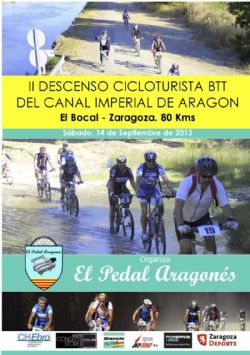 II Descenso Cicloturista BTT del Canal Imperial de Aragón