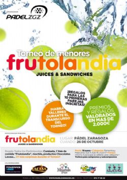 Torneo de Pádel para Menores «Frutolandia»