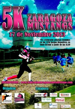 5k Zaragoza Mustangs + Cross Escolar