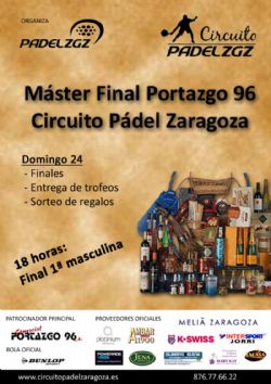Finales de Master Portazgo 96 de Pádel Zaragoza