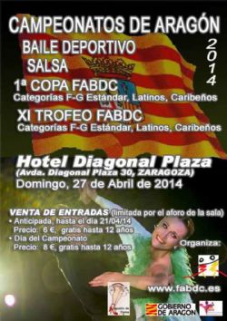 Campeonato de Aragón de Baile Deportivo y Salsa 2014