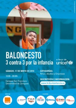 Este sábado, Baloncesto 3 contra 3 «Por la Infancia»