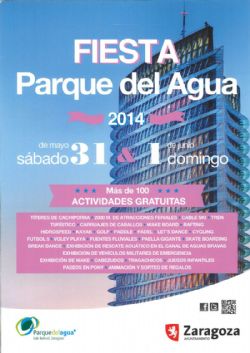 Fiesta en el Parque del Agua «Luis Buñuel» este fin de semana