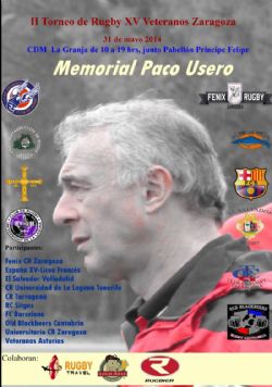 Torneo de Rugby XV Veteranos de Zaragoza Memorial Paco Usero