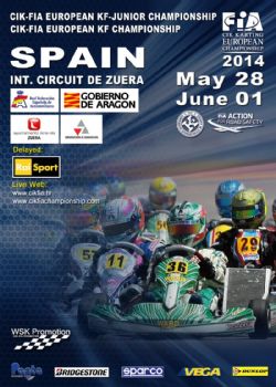 Campeonato de Europa de Karting categorías KF y KF junior
