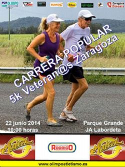 Este domingo se disputa la Carrera Popular 5K Veteran@s