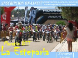 Este domingo se disputa la Maratón BTT «La Esteparia»