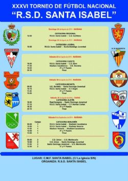 XXXVI Torneo Nacional de Fútbol «R. S. D. Santa Isabel». Categorías Infantil y Alevín
