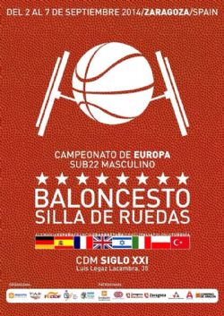  Campeonato de Europa de Selecciones Sub-22 de Baloncesto en Silla de Ruedas