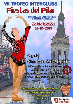 VII Trofeo Interclubs «Fiestas del Pilar» de Patinaje Artístico sobre Ruedas