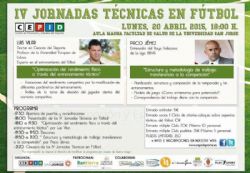 IV Jornadas Técnicas en Fútbol