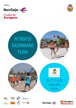 Continúa el III Trofeo «Ibercaja-Ciudad de Zaragoza» de Balonmano Playa