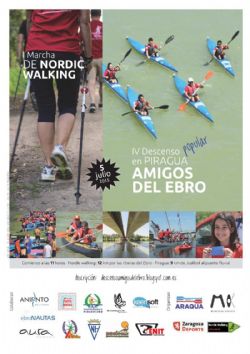 «Amigos del Ebro»: IV Descenso Popular + I Marcha Nordic Walking