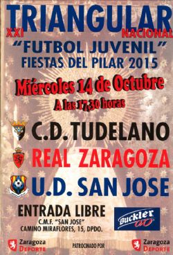 XXI Triangular Nacional de Fútbol Juvenil «Fiestas del Pilar 2015»