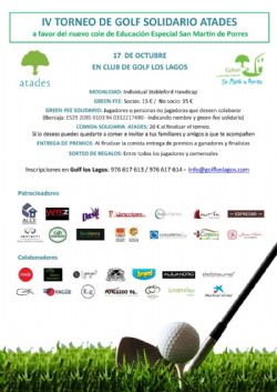 IV Torneo de Golf Solidario ATADES