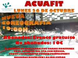 Sesión de AcuaFit en Las Ranillas Centro Hidrotermal