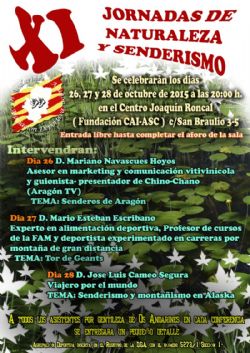 XI Jornadas de Naturaleza y Senderismo 