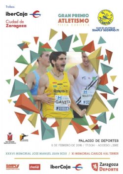 Disfruta gratis este sábado del Gran Premio «Ibercaja-Ciudad de Zaragoza» de Atletismo en Pista Cubierta