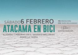 Charla y proyección de fotos del viaje «Desierto de Atacama en bicicleta»