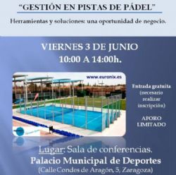 Jornada sobre Gestión de Pistas de Pádel