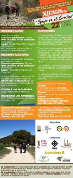 XII Marcha Senderista «Goya en el Camino» 