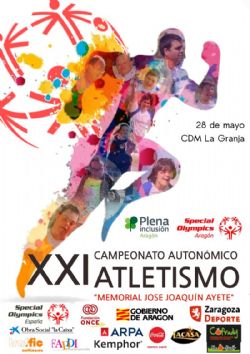 XXI Campeonato de Atletismo Special Olympics Aragón 