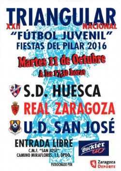 XXII Triangular Nacional de Fútbol Juvenil «Fiestas del Pilar» 