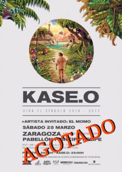 Este sábado,concierto de KASE.O en el «Príncipe Felipe»