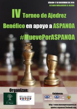 IV Torneo de Ajedrez Benéfico en Apoyo a Aspanoa
