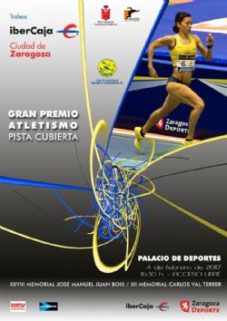 Disfruta gratis este sábado del Gran Premio «Ibercaja-Ciudad de Zaragoza» de Atletismo en Pista Cubierta