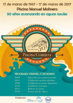 50º Aniversario de la Piscina Cubierta «Manuel Molinero» del Centro Natación Helios