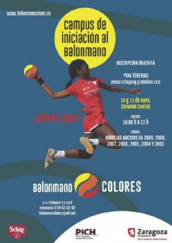 Campus de iniciación al balonmano 2017