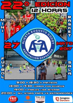 12 horas de Baloncesto y Fútbol-Sala AD Alierta-Augusto-Godoy