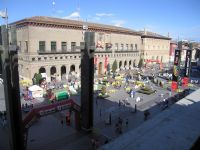 Panormica de la Plaza del Pilar en el Da del Deporte en la Calle 2011