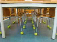 La 2 vida de las pelotas de tenis de los cursos municipales