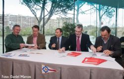 El Club Náutico potenciará el uso deportivo y respetuoso con el medio ambiente del Ebro