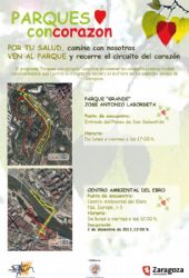 El viernes 2 de diciembre se inaugura un nuevo recorrido del «Circuito del Corazón» en el Centro Ambiental del Ebro