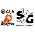 Los alemanes del SG Flensburg - Handewitt serán los rivales del Caja 3 BM Aragón en las semifinales de la Recopa