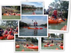 El Club Náutico de Zaragoza ofrece paseos guiados en canoas por el Ebro
