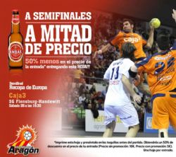 Semifinales de la Recopa de Balonmano a mitad de precio